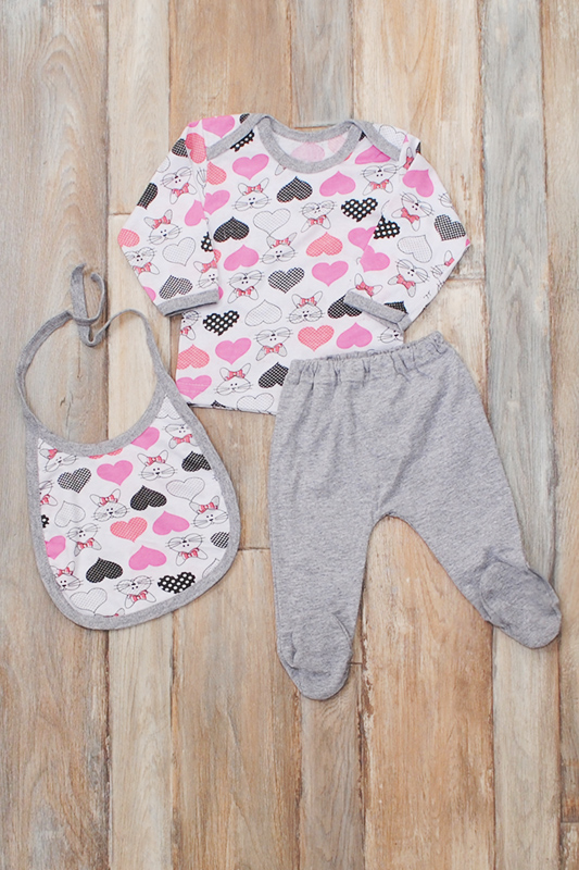 Комплект ясельна трійка "Зайчик" 900-18601-1